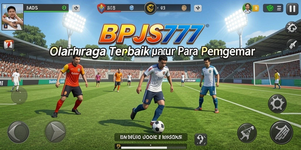 Tangkapan layar BPJS777 menunjukkan momen aksi dalam permainan olahraga.