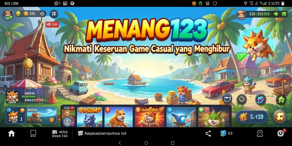 Gameplay seru dan menantang di MENANG123 yang siap menghibur Anda.