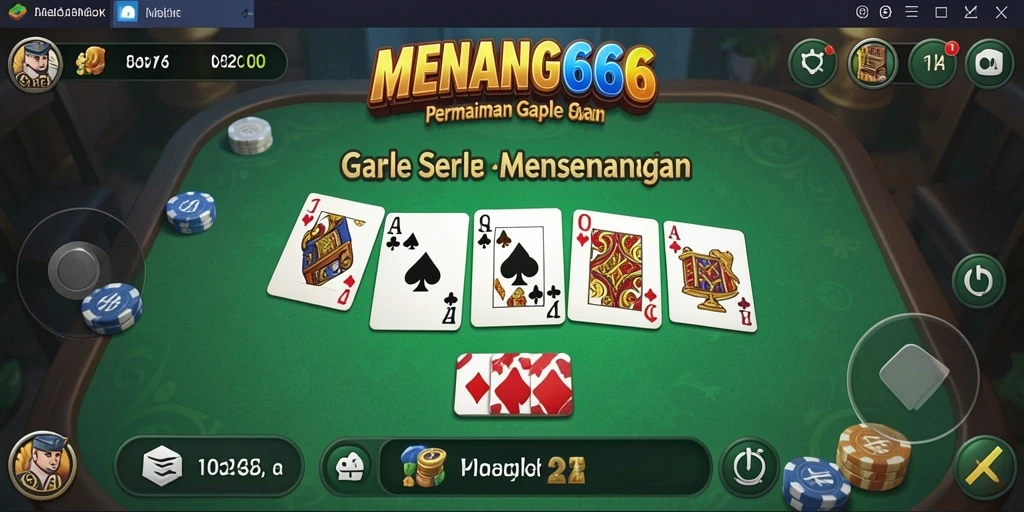 Tampilan gameplay seru dan menegangkan dari MENANG666.