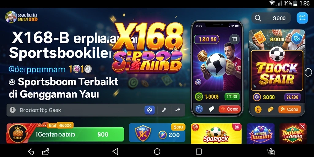 Tampilan gameplay X168 dengan berbagai pilihan taruhan olahraga.